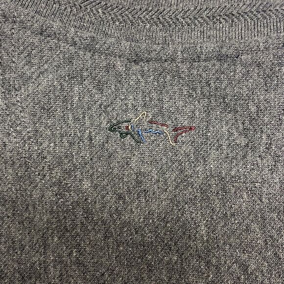 Greg Norman Heather Gray Sleeveless Golf V-Neck Vest- Medium - Picture 11 of 13